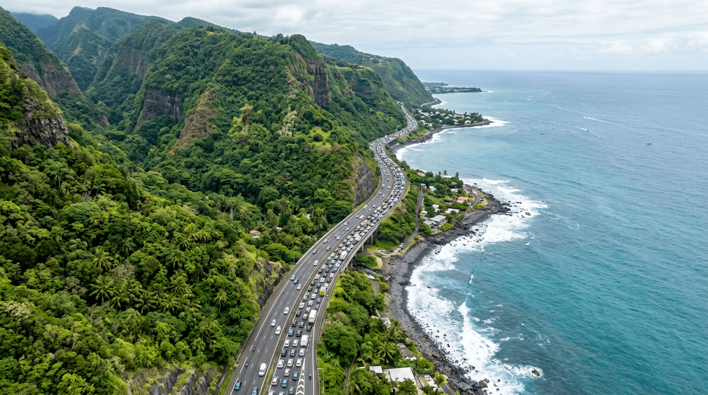 Embouteillages à La Réunion : pourquoi le scooter électrique change tout