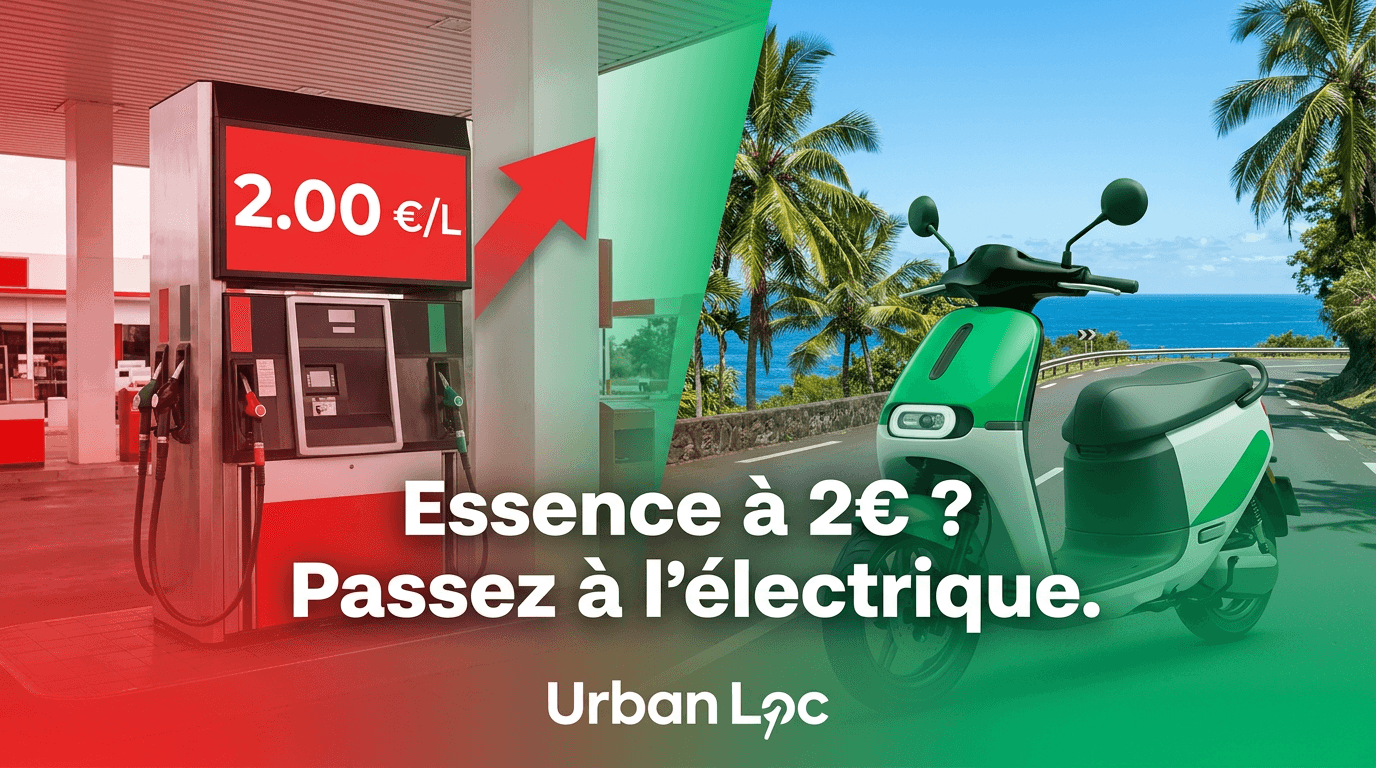 Hausse des prix du carburant à La Réunion : pourquoi passer au scooter électrique en 2026